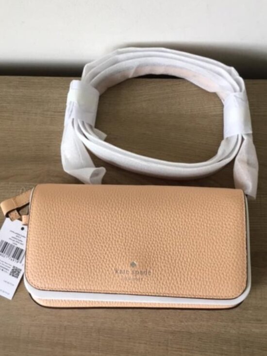 Kate Spade Handbags - Kate Spade Juliette Pebbled Leather Mini Crossbody Citrus Gala KP075 NWT in Box